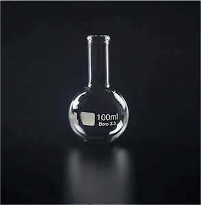 ขวดแก้วบอโรซิลิเกตทรงแคบก้นกลมสำหรับห้องแล็บ - Product Image 2