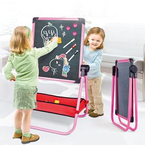 Samtoy <span class=keywords><strong>tableau</strong></span> blanc éducatif chevalet tablette magnétique planche à dessin pliable <span class=keywords><strong>peinture</strong></span> chevalets dessin jouet - Product Image 1
