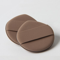 Éponges de maquillage rondes douces sans latex éponge de fond de teint coussin d'air liquide crème poudre tampons de maquillage