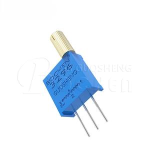 ตัวต้านทานปรับค่าได้ OEM Top Adjustment 3296W-A 20K โอห์ม พร้อมแกนโลหะยาว - Product Image 1