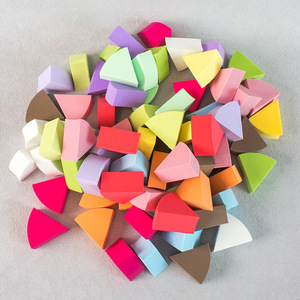 ฟองน้ำแต่งหน้าลาเท็กซ์หลากสี ม่วง น้ำเงิน <span class=keywords><strong>เขียว</strong></span> ขาว ชมพู แดง พัฟแต่งหน้า รับผลิตแบรนด์ส่วนตัว โลโก้สั่งทำ รับผลิตจำนวนมาก - Product Image 1