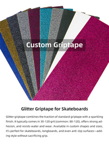Cinta de Agarre Antideslizante para Patineta <span class=keywords><strong>Longboard</strong></span> al por Mayor, Rollo de Cinta de Agarre Personalizada para Patineta - Product Image 6