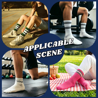 Nouvelles chaussettes de sport East Sports en coton tricoté pour hommes, chaussettes de course athlétiques, fabricants de chaussettes en gros, chaussettes personnalisées