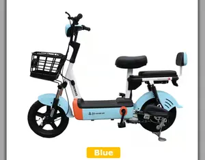 Y2-PW cina nuovo tipo scooter elettrico 2 posti 48V 350W elettrico City Bike EV bici adulti bici elettrica senza batteria