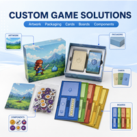 Cartes à collectionner en plastique personnalisées OEM, imprimées sur mesure, pour jeux de société amusants, avec boîte d'emballage rigide, marque Zhuoyou – Vente chaude