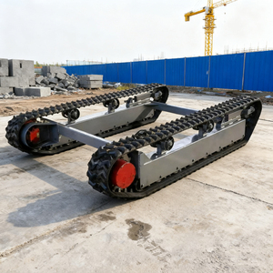 Tùy chỉnh JS thương hiệu không có sức mạnh theo dõi bộ phận khung gầm máy xúc xe tải cao chịu mài mòn trung tâm thấp trọng lực điều chỉnh căng thẳng 2 - Product Image 4