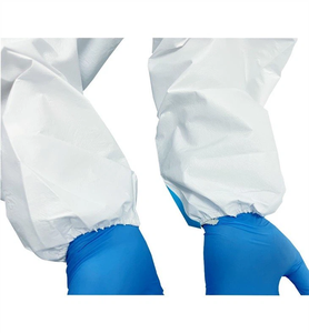 Macacão protetor impermeável microporosa descartável impermeável com capuz - Product Image 3