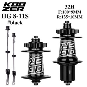 Koozer ดุมล้อจักรยาน4 NBK XM490,ดุมล้อจักรยานเสือภูเขาลูกปืนดุมล้อ QR 32รูแบริ่งซีลดิสก์เบรกจักรยาน10/11 - Product Image 4