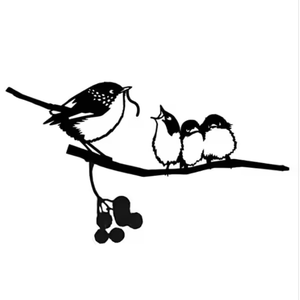 งานศิลปะตกแต่งผนังรูปนกโลหะแบบขายส่ง ปรับแต่งได้ตามต้องการ และของตกแต่งสวน-ทนทานต่อสภาพอากาศ ใช้ได้ทั้งภายในและภายนอกอาคาร - Product Image 5