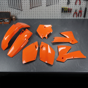 Kit per KTM SX 250 2003-2003 Motocross arancione 127 materiale in lega di alluminio spedito aria - Product Image 2