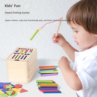 Juguete Sensorial Montessori de Madera para el Desarrollo de la Motricidad Fina, Juego de Clasificación y Emparejamiento de Colores para Niños Pequeños Unisex