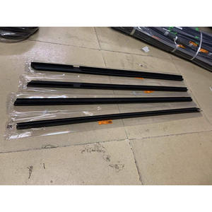 Bandes d'étanchéité extérieures en caoutchouc pour vitres de voiture Honda, avant et arrière, avec ruban adhésif 3M pour garnitures de portes et fenêtres - Product Image 4