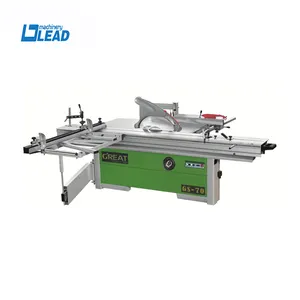 sliding table saw machine wood cutting machine sawmill wood saw machine scroll panel saw circular GS-70 TUV quick delivery