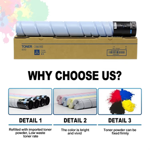 Cartucho de Tóner de Color Compatible TN514 TN 514 para Konica Minolta Bizhub C458 C558 C658 <span class=keywords><strong>458</strong></span> AD C455 C555, Tóner para Copiadora CMYK - Product Image 2