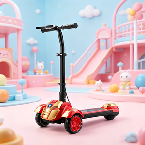 Trottinette pour enfants de 6 à 12 ans, facile à utiliser, stable, <span class=keywords><strong>en</strong></span> alliage d'aluminium, double frein, hauteur réglable, pour <span class=keywords><strong>l</strong></span>'extérieur - Product Image 5