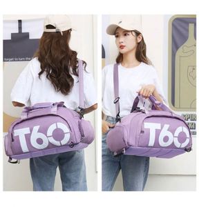 กระเป๋าเป้สะพายหลังกีฬาออกกำลังกายแบบกันน้ำขนาดใหญ่  กระเป๋าเดินทางสุดสัปดาห์พร้อมช่องใส่รองเท้า - Product Image 3