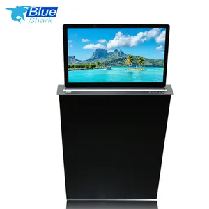 Smart Office Ultra-dünne Desktop Motorized LCD Monitor Lift Pop up LCD Lift 15.6 "zoll