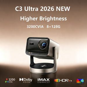 Hisense C3 vidda C3พิเศษโปร C3 C3S 3200lm Lumens 4K UHD สามเลเซอร์ DLP สมาร์ทแบบพกพาขนาดเล็ก4K - Product Image 6