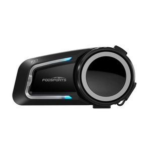 Fodsports FX7 2000m xe máy Mũ bảo hiểm Tai nghe Bluetooth 10 tay đua lưới không thấm nước IP67 xe máy liên lạc trong - Product Image 1