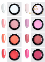 Nouveauté - Échantillon gratuit - Gel de construction transparent nude série 185, 48 teintes - Gel d'extension d'ongles UV pour salon professionnel et DIY à domicile