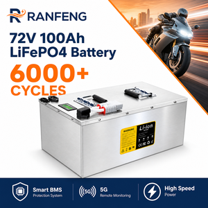 <span class=keywords><strong>Moto</strong></span> électrique haute vitesse avec batterie LiFePO4 72V 100Ah, 6000 cycles, surveillance à distance <span class=keywords><strong>5G</strong></span>, BMS intelligent, OEM ODM personnalisé - Product Image 1