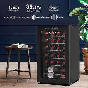 ตู้แช่ไวน์ Homesun 10 ขวด ตู้เย็นคอมเพรสเซอร์ควบคุมอุณหภูมิคงที่ สำหรับใช้ในบ้าน พร้อมตู้โชว์ - Product Image 5