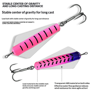 Señuelo Vibrador Nuevo 2026 Devil Fish de ABS para <span class=keywords><strong>Agua</strong></span> Media, Hundimiento Lento, Forma de Plato, Largo Alcance, para Pesca de Lubina en <span class=keywords><strong>Agua</strong></span> Salada y <span class=keywords><strong>Dulce</strong></span>, Venta al por Mayor - Product Image 3