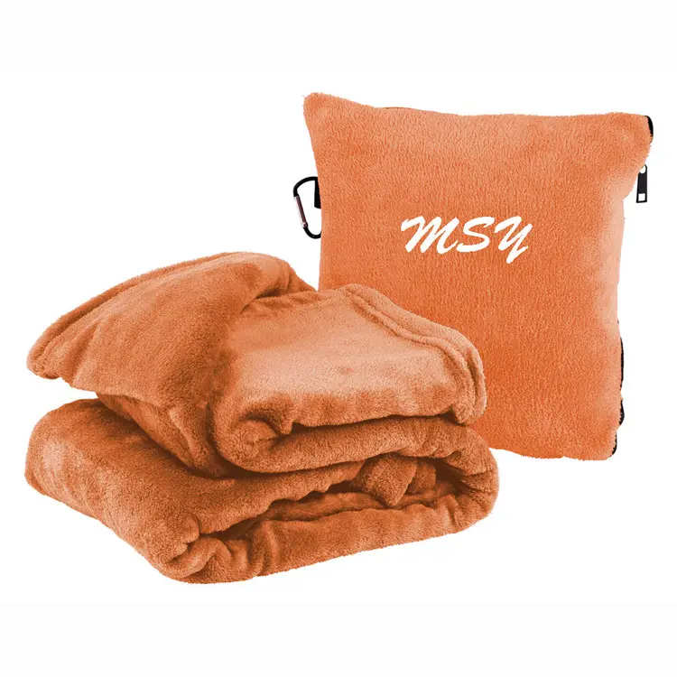 100x150cm Branded Blanket for Travel Fleece