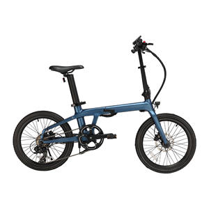 Bicicleta Eléctrica Plegable TopRideX de 7 Velocidades, Ligera, de 20 Pulgadas, de Carbono, con Sistema de Energía Oculto, para Viajes por el <span class=keywords><strong>Metro</strong></span> y la Oficina - Product Image 1