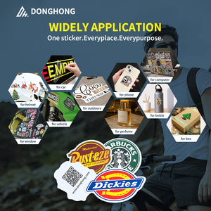 UV Tùy Chỉnh Ngoài Trời Sticker Không Thấm Nước Uv-Chịu Thời Tiết Phim Hoạt Hình Tự Dính Bóng PVC Chết Cắt Vinyl Dán - Product Image 3