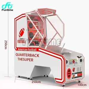 Machine de <span class=keywords><strong>jeu</strong></span> d'arcade de lancer de balle de compétence de football américain Offre Spéciale dernier divertissement à pièces pour les centres d'amusement - Product Image 3