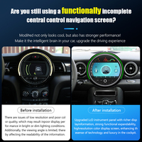 Écran tactile 9 pouces FM RDS Android Radio GPS Navigation WiFi 2 Din Car Stereo Avto Player pour BMW Mini 2007-2010 Car for Player