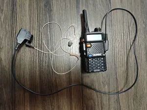 दूरस्थ स्पीकर माइक्रोफोन के लिए TAC-SKY सामरिक संचार 3.5 मिमी प्लग मिनी निगरानी पुलिस इयरपीस - Product Image 5