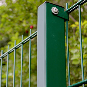 Clôture en treillis soudé <span class=keywords><strong>de</strong></span> 3 m <span class=keywords><strong>de</strong></span> haut, 868 mailles, avec poteaux <span class=keywords><strong>de</strong></span> 60x60 mm pour une sécurité maximale - Product Image 5