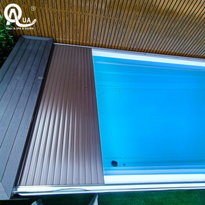 Couverture de piscine automatique Water Crown, robuste et durable, pour piscines enterrées extérieures - Product Image 5