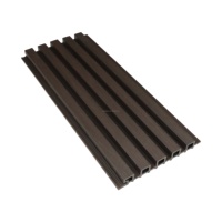 Revêtements muraux en WPC imperméables pour l'extérieur, finition grain de bois, ignifuges, écologiques, pour toiture/plafond, façade intérieure