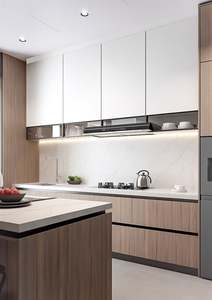 Focus <b>on</b> Cabinet Design and Production Kitchen Cabinets Factory Custom Automatic Unit Small Furniture Whole Kitchen Cabinet <b>Set</b> - Product Image 2
