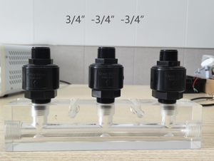 Trực tiếp từ nhà sản xuất van kiểm tra lò xo PVC cho thiết bị làm sạch áp lực loại van bi - Product Image 4