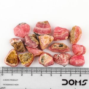 Piedra preciosa de rodocrosita Yashee, cristales crudos de color rosa, forma irregular para hacer joyas, piedra curativa, roca suelta, 5 uds. - Product Image 4