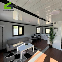 Kits de maisons conteneurs extensibles OEM personnalisés, construction DIY, préfabriquées, à ossature acier modulaire, villa moderne écologique, conception gratuite