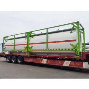 صنع في الصين حاوية خزان ديزل 40 قدمًا 50000 لتر زيت وقود من الفولاذ الكربوني عرض للبيع - Product Image 4