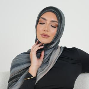 Hijab Musulmán de Lujo para las 4 Estaciones, con Estampado Personalizado, Chal Modal con Logotipo Personalizado, Suave, Elegante, Elástico, Cómodo y Ligero - Product Image 1
