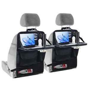 Bolsa de almacenamiento para respaldo de asiento de coche, tela Oxford, impermeable, plegable, bolsillo para mesa y silla, organizador para bebé, 62x42cm - Product Image 2