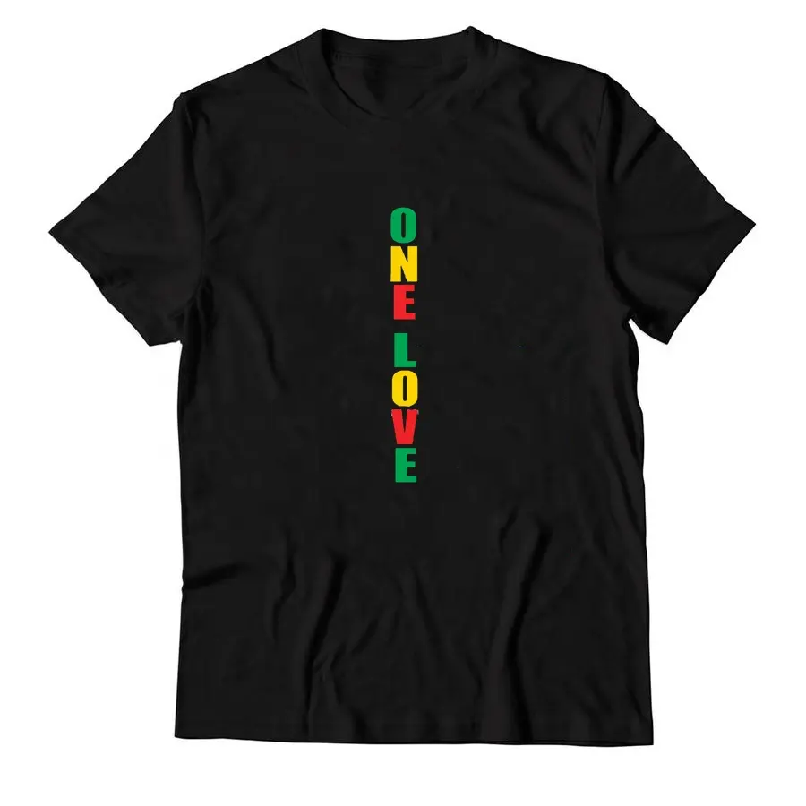 One Love Rasta Reggae TシャツレトロゴシックTシャツエモパンクファッショナブルなトップス日本のTシャツヒッピーゴスTシャツ