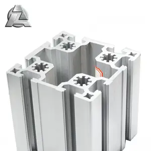 Extrusión de perfiles de aluminio 9090 para CNC, extrusión de perfiles, estándar de formato europeo 90x90, 90x90 t, ranura tslot modular, serie 90