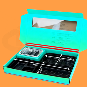 Nueva Caja Portátil para Barbacoa de Carbón: un Juego de Lonchera Desechable para Barbacoa con Parrilla Integrada para Disfrutar Fácilmente de la Barbacoa - Product Image 5