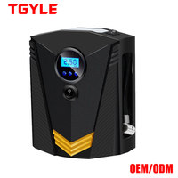 Gonfleur de pneus numérique portable 12V ABS, gonflage rapide, fonction d'arrêt automatique, alimentation par allume-cigare, voitures, SUV