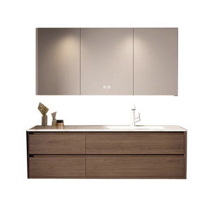 Nouvelle armoire de salle de bain en céramique de style chinois avec lavabo en ardoise, meuble-vasque intelligent pour salle de bain - Product Image 4