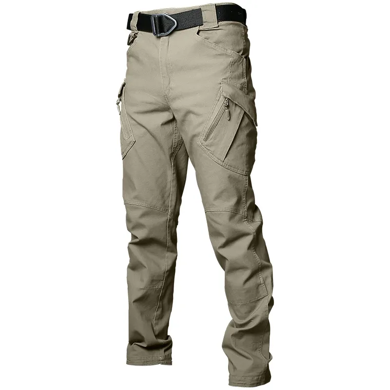 Celana panjang taktis pria, pakaian mendaki luar ruangan celana kerja kargo celana olahraga berburu grosir kualitas tinggi