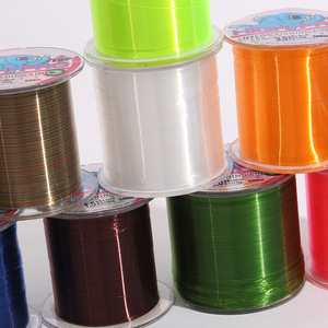 Línea de pesca de nylon de alta resistencia, 500m, transparente, fuerte, para pesca en mar y lagos, línea principal. - Product Image 2